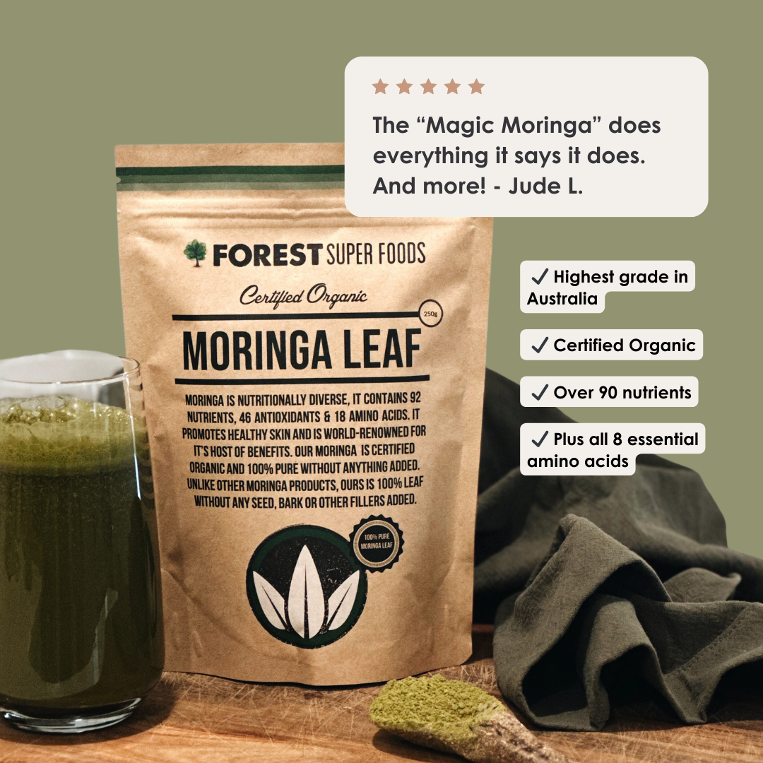 Certified Organic Moringa Leaf Powder