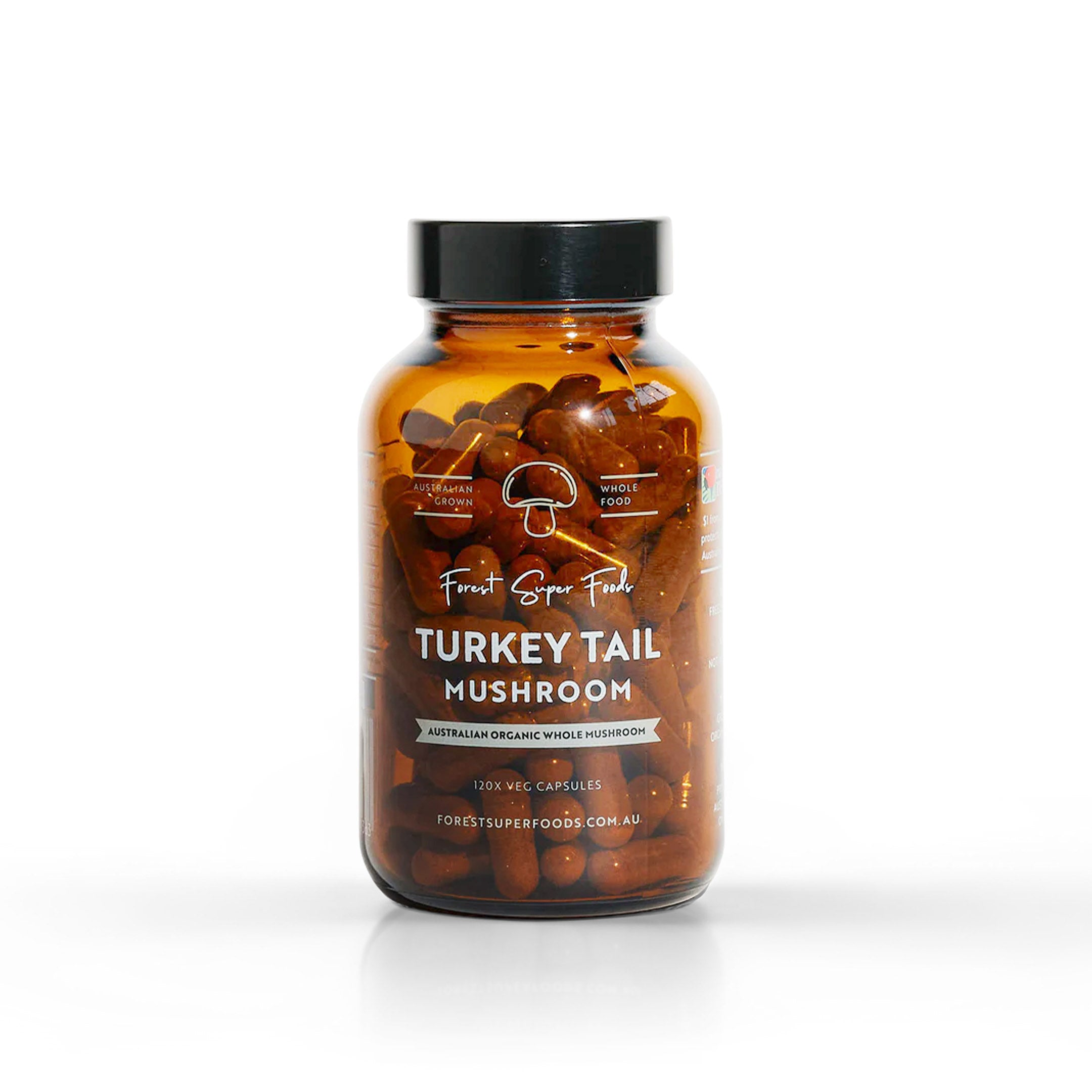 Australian Grown Turkey Tail Capsules