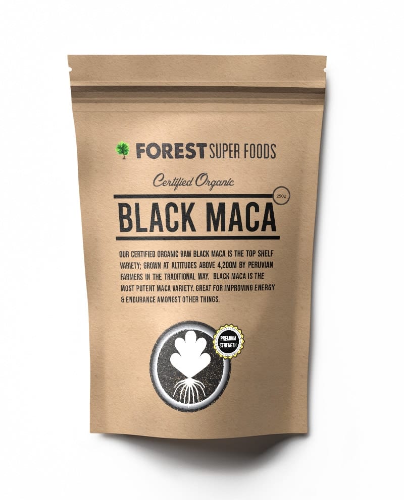 Certified Organic Black Maca Capsules