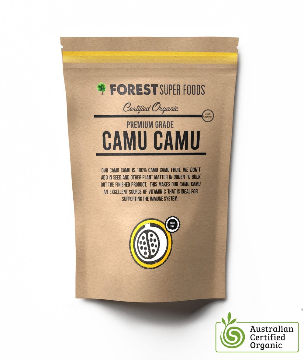 Certified Organic Camu Camu Berry Capsules