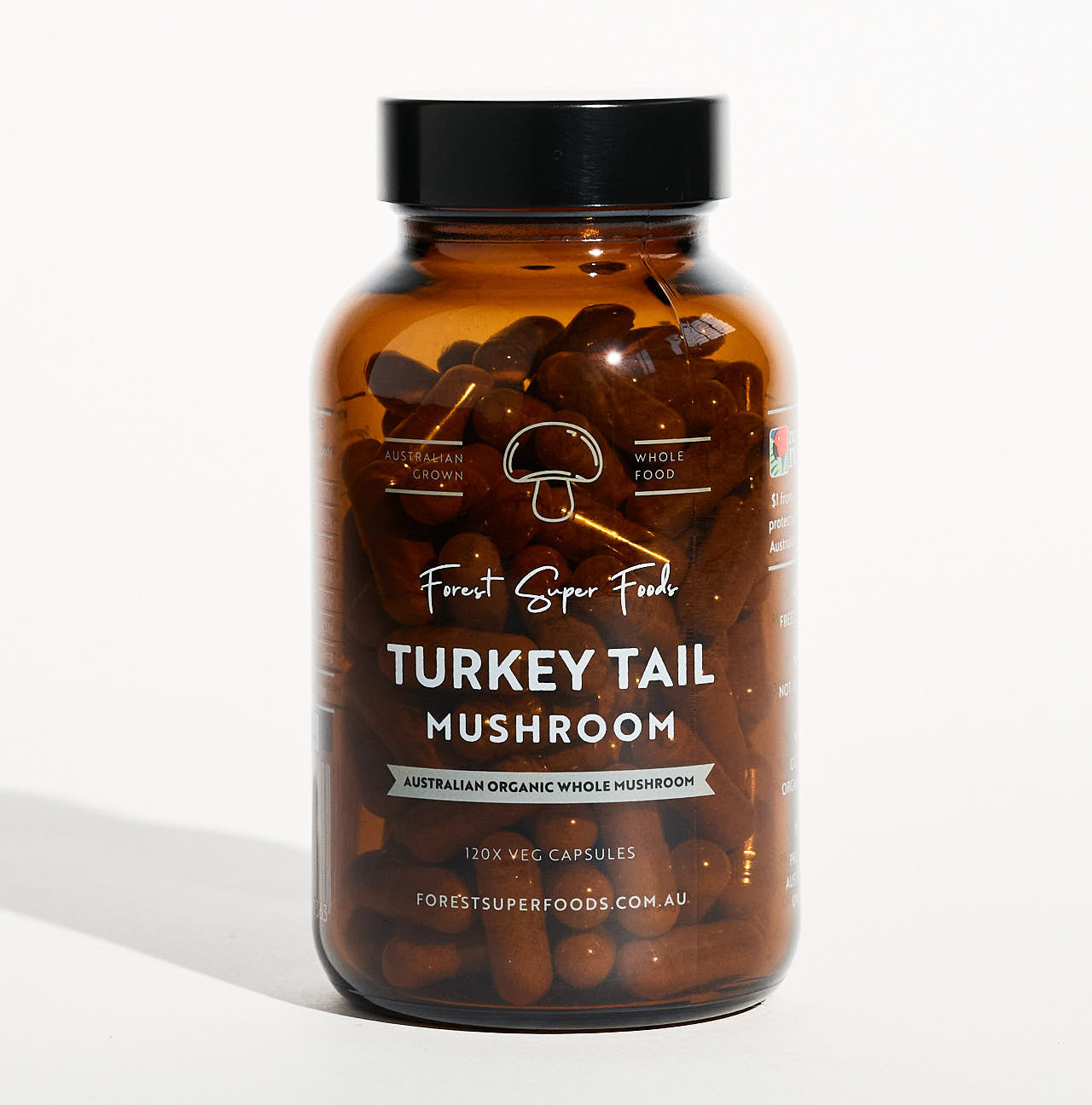 Australian Grown Turkey Tail Capsules