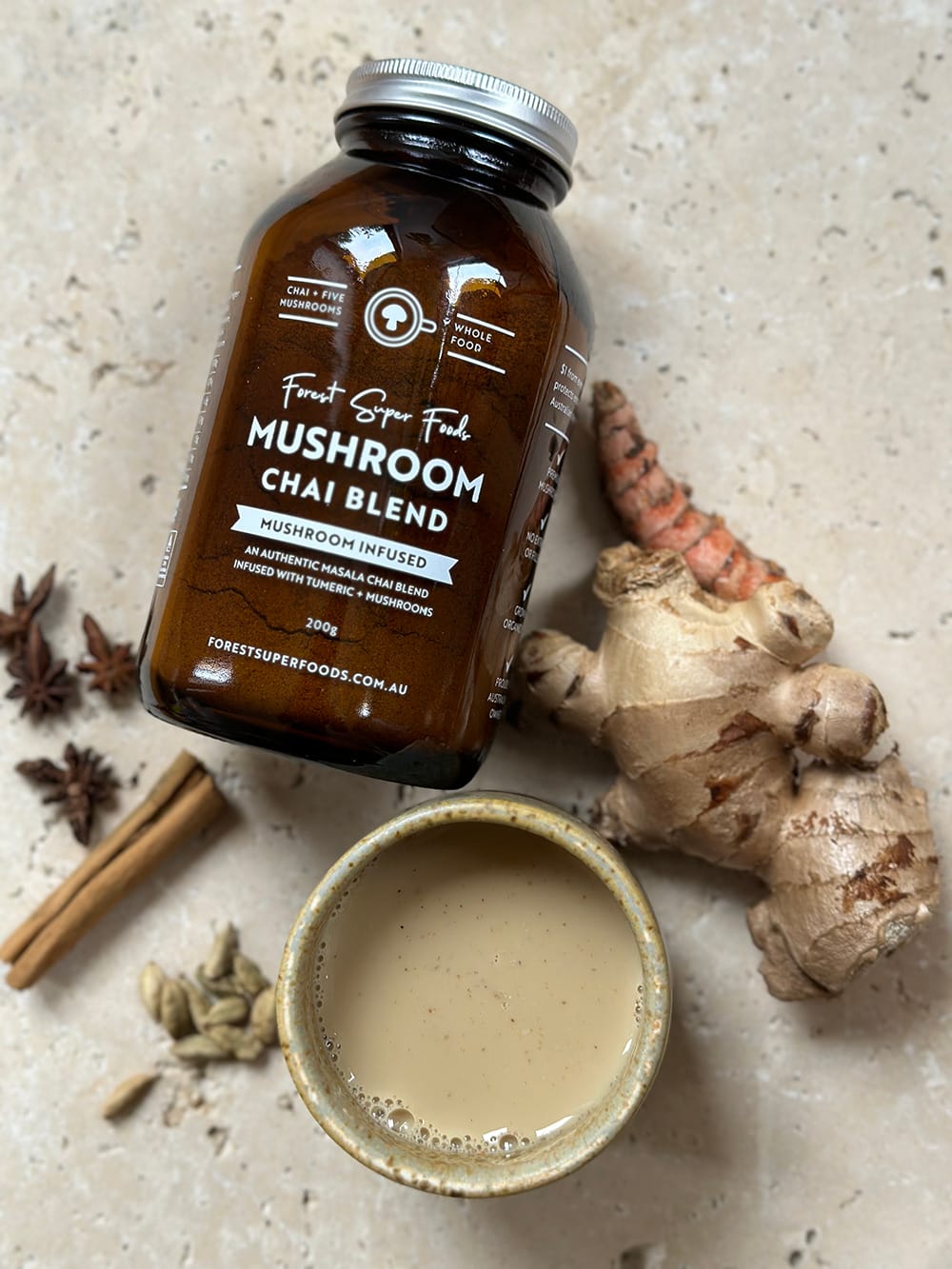 Organic Mushroom Chai