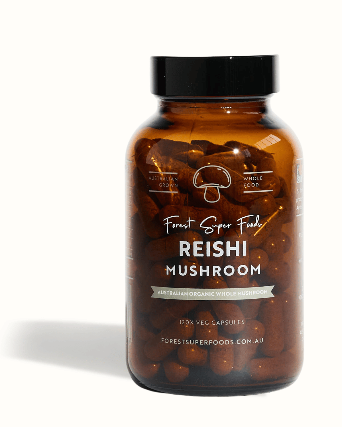 Australian Grown Reishi Mushroom Capsules